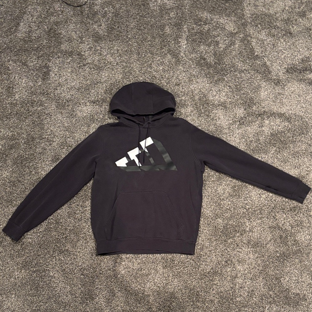 adidas Black and Gray Hoodie